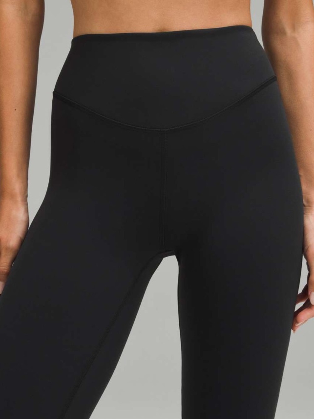 Lululemon Wunder Under SmoothCover High Rise Tight Leggings - 28” Black Size 8 - Picture 8 of 9